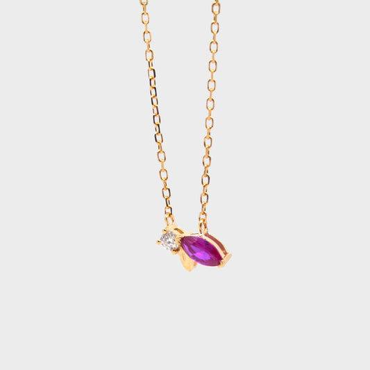 Firefly Ruby Necklace