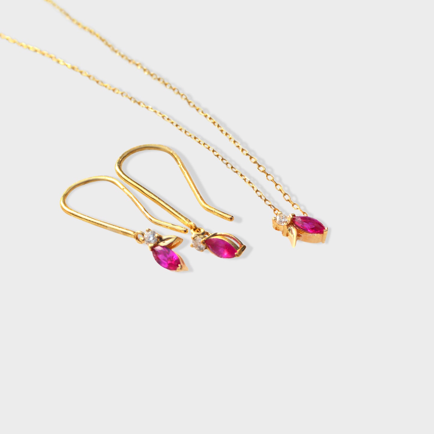 Firefly Ruby Necklace