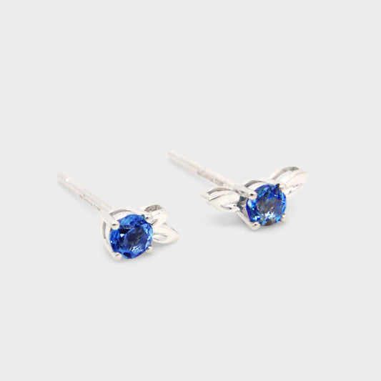 Elf Sapphire/Ruby Earrings