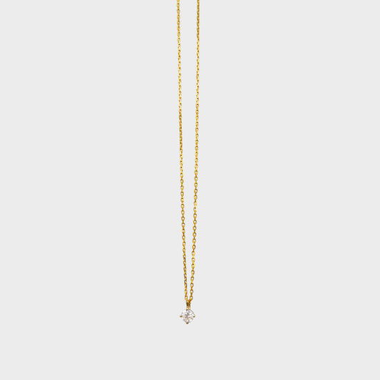 3mm Diamond Necklace