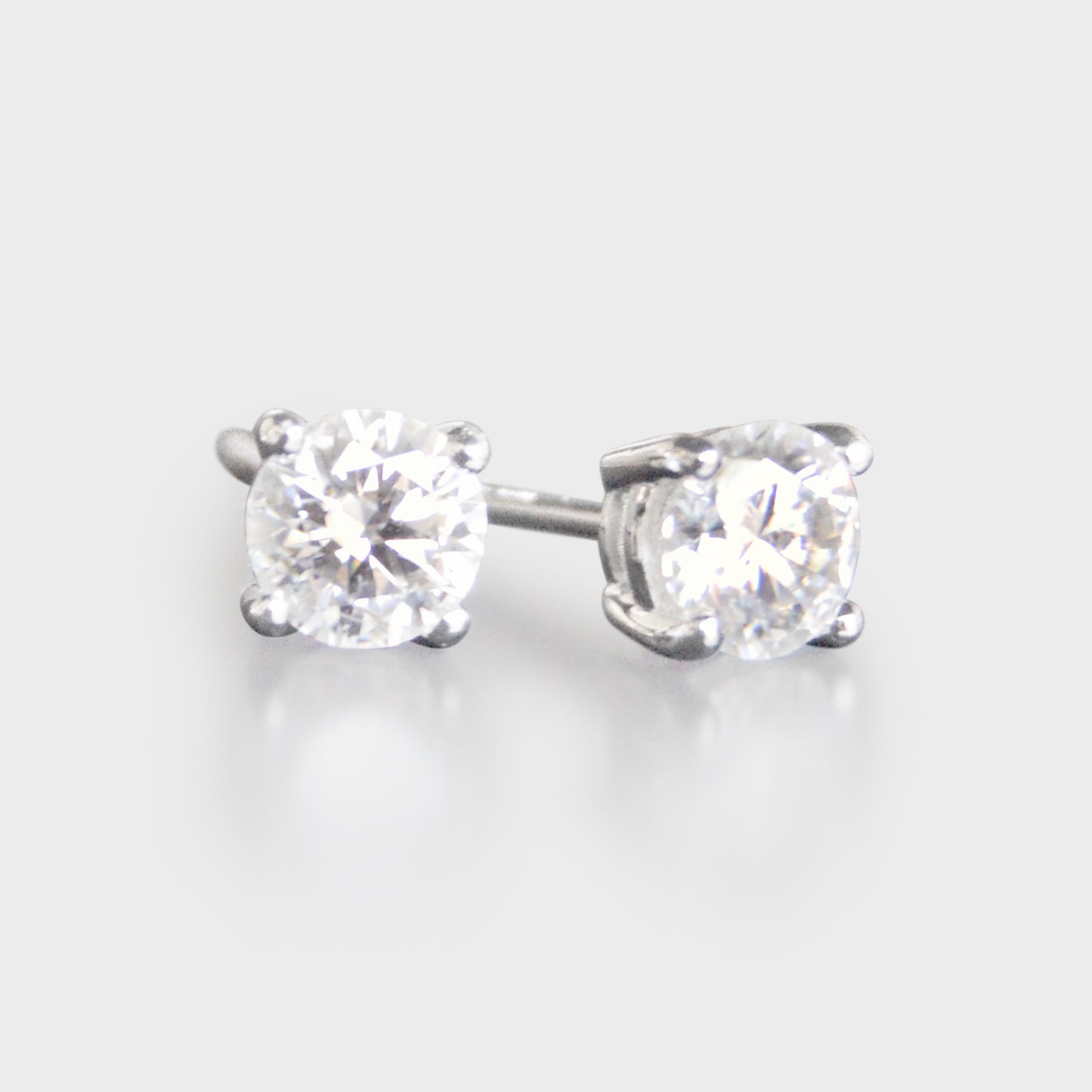 5mm Diamond Stud Earrings