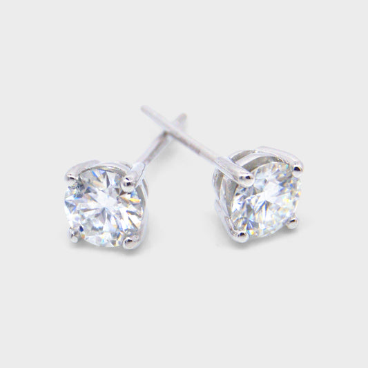 5mm Diamond Stud Earrings