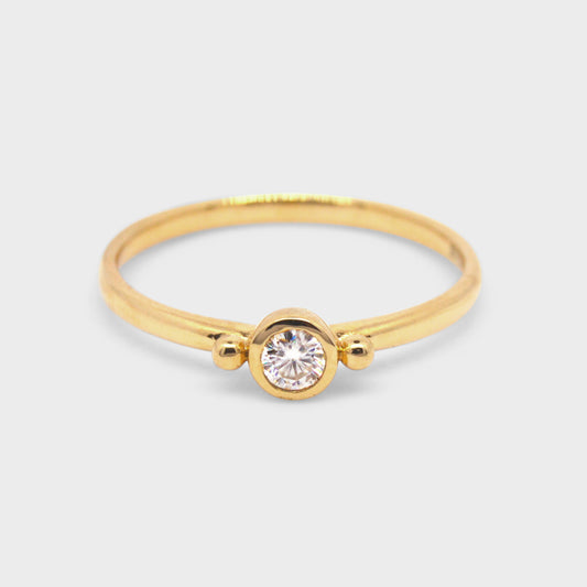 Love Birds Diamond Ring